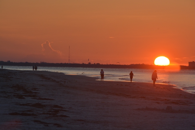 sunrise on Sanibel